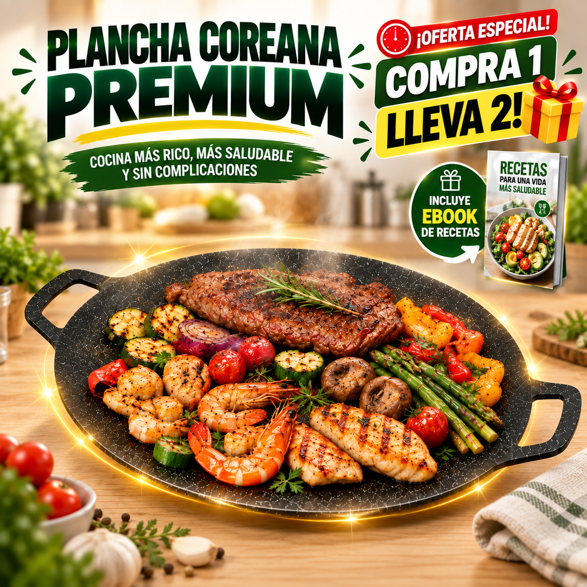 Sarten Coreano Antiaderente