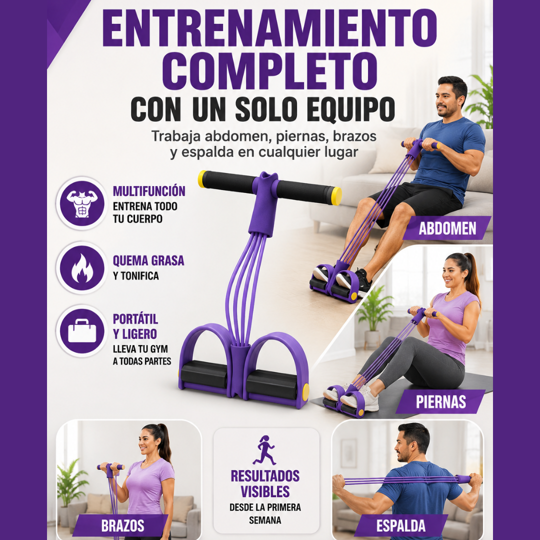 PowerBand™ - Un solo Equipo +20 ejercicios!