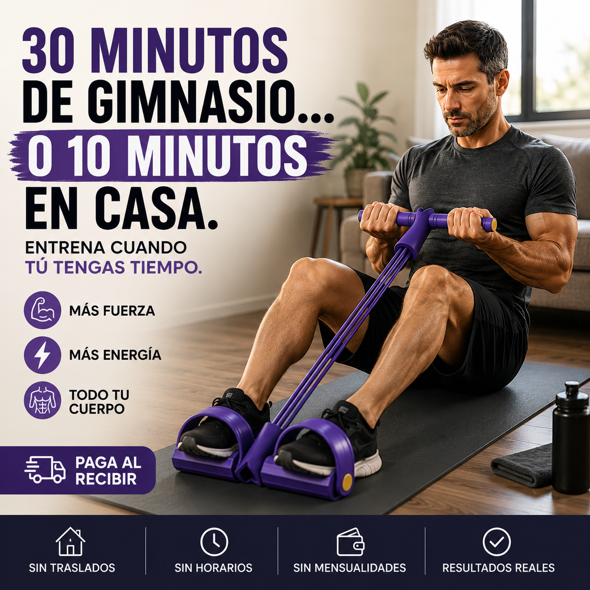 PowerBand™ - Un solo Equipo +20 ejercicios!