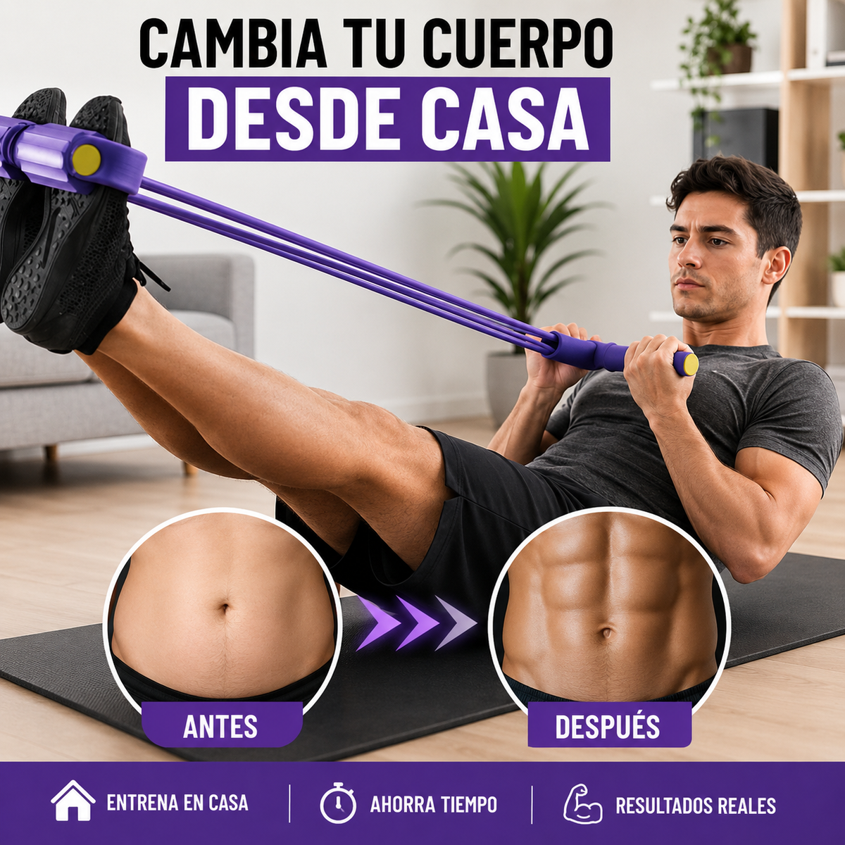 PowerBand™ - Un solo Equipo +20 ejercicios!