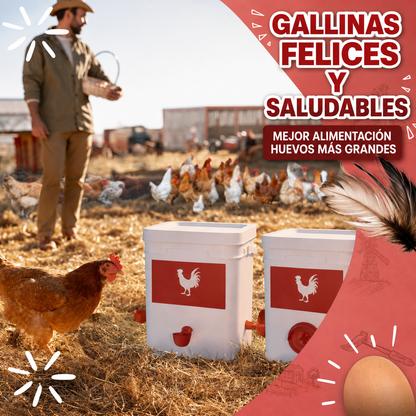 PACK X4 COMEDEROS – ALIMENTO LIMPIO Y SIEMPRE DISPONIBLE!