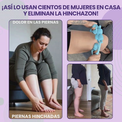 SlimLeggys™- Alivio Real para Piernas Hinchadas con solo 10 minutos al día!